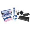 B-Vibe Anal Massage and Education Set - Navy Blue