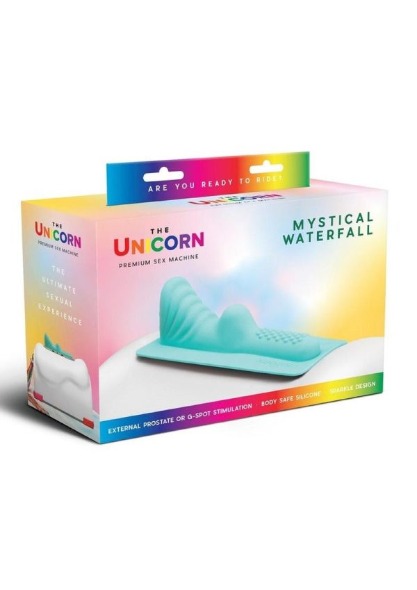 Cowgirl Unicorn Mystical Waterfall Silicone Attachment - Green