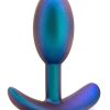 Anal Adventures Matrix Nebula Plug Silicone Anal Plug - Lunar Blue