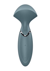 Satisfyer Mini Wand-er Rechargeable Silicone Massager - Grey