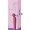 Satisfyer Planet Wand-er Rechargeable Silicone Body Massager - Berry Magenta