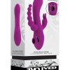 Fourgasm Rechargeable Silicone Multi Stimulator - Purple