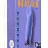Oh My Gem Enrapture Rechargeable Silicone G-Spot Vibrator - Tanzanite