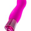 Oh My Gem Exclusive Rechargeable Silicone G-Spot Vibrator - Tourmaline