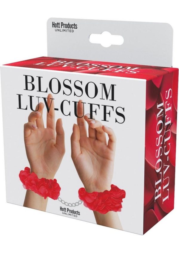 Blossom Luv Cuffs - Red