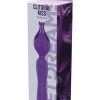 Wet Dreams Clitoral Kiss Flower Pedal Rechargeable Silicone Vibrator - Purple