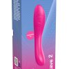 We-Vibe Rave 2 Twisted Pleasure Rechargeable Silicone G-Spot Vibrator - Fuchsia