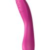 We-Vibe Rave 2 Twisted Pleasure Rechargeable Silicone G-Spot Vibrator - Fuchsia