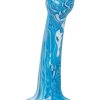 Twisted Love Twisted Bulb Tip Probe Silicone Anal Probe - Blue