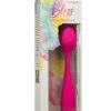 Bliss Liquid Silicone Bendie G Rechargeable G-Spot Vibrator - Pink