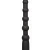 Anal Toys Rechargeable X-10 Silicone Beads - Black