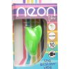 Neon Vibes The Ecstasy Vibe Rechargeable Silicone Vibrator - Green