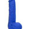 Admiral Vibrating Sailor Rechargeable Silicone Dildo 7in - Blue