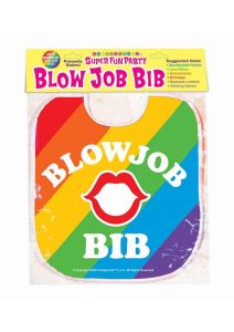 Blow Job Bib - Rainbow