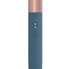 LoveLine The Traveler Rechargeable 10 Speed Travel Vibrator - Blue