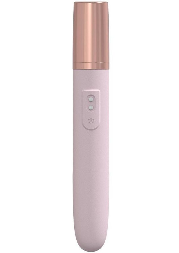 LoveLine The Traveler Rechargeable 10 Speed Travel Vibrator - Pink