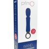 PrimO Rechargeable Silicone Wand - Navy