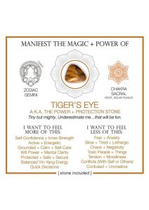 Warm Human Tiger`s Eye