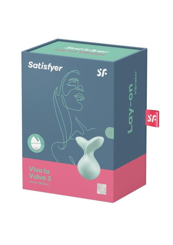 Satisfyer Viva La Vulva 3 Rechargeable Silicone Clitoral Stimulator - Mint