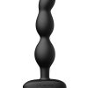 Lovense Ridge Rechargeable Silicone App Control Rotating Anal Beads - Black