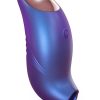 Love to Love Believer Rechargeable Silicone Clitoral Stimulator - Iridescent Night Blue