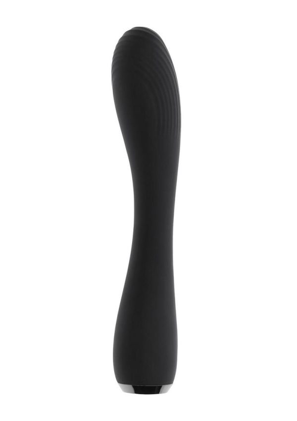 Selopa Midnight Magic Rechargeable Silicone Vibrator - Black