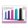 Colours Dilator Silicone Anal Kit - Multicolor