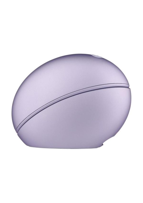 Svakom Pulse Galaxie App Compatible Rechargeable Silicone Clitoral Stimulator with Remote - Metallic Lilac