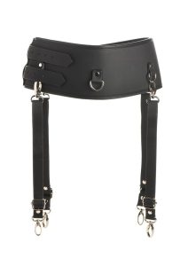 Master Series Forced Orgasm Saddle Straps Orgasm Belt for Saddle Pro Machine - Black