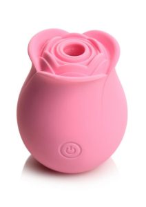 Bloomgasm The Perfect Rose Rechargeable Silicone Clitoral Stimulator - Pink