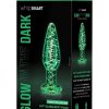 Whipsmart Glass Butt Plug with Flat Base 3.5in - Clear