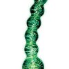 Whipsmart Beaded Glass Butt Plug 5.5in - Clear