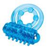 Bodywand Rechargeable Silicone Classic Duo Ring - Blue