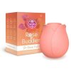 Skins Rose Buddies Rose Purrz Rechargeable Silicone Clitoral Vibrator - Beige