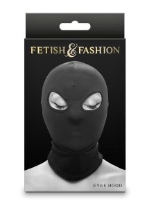 Fetish and Fashion Eyes Hood - Black