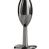 Rear Assets Clover Aluminum Anal Plug - Smoke