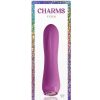 Charms Fern Rechargeable Silicone Mini Vibrator - Purple