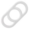 Alpha Liquid Silicone Commander Ring - Natural White