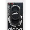 Alpha Liquid Silicone Commander Ring - Black