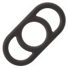 Alpha Liquid Silicone Commander Ring - Black