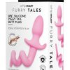 Whipsmart Play Tails Silicone Piggy Tail 3in - Pink