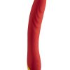 Romp Hype Rechargeable Silicone Vibrator - Orange