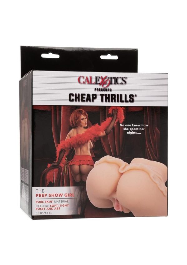 Cheap Thrills The Peep Show Stroker - Pussy - Vanilla