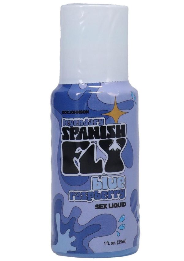 Spanish Fly Sex Drops Blue Raspberry 1oz (Bulk)