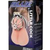 Blue Line Little Cock Chastity Cage - Stainless Steel