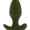 Selopa The Colonel Rechargeable Silicone Anal Plug - Green