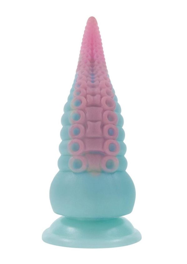 Selopa Stuck on You Rechargeable Silicone Vibrator - Pink/Blue