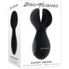 Zero Tolerance Handy Helper Rechargeable Silicone Stroker - Black
