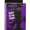 Rock Bottom Beaded Rechargeable Silicone Probe - Black