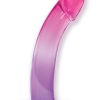 Shades Smoothie Dildo with Suction Cup 8.25in - Purple